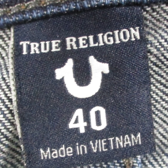 True Religion Men's Bootcut Jeans - Indigo - Picture 7 of 10